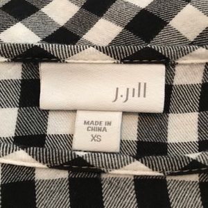 Checkered Top (3/4 length sleeves)